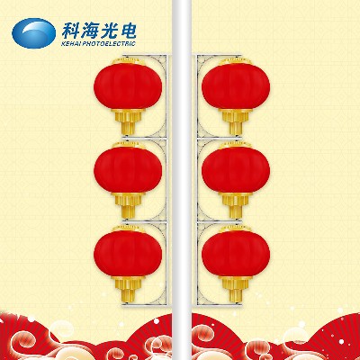 LED磨砂燈籠三連串戶(hù)外 防水塑料燈籠串喜慶節(jié)日裝飾景觀批發(fā)